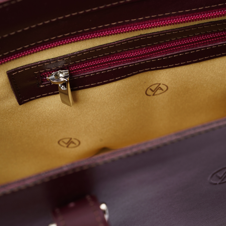 Kabelka Lisa Bordeaux