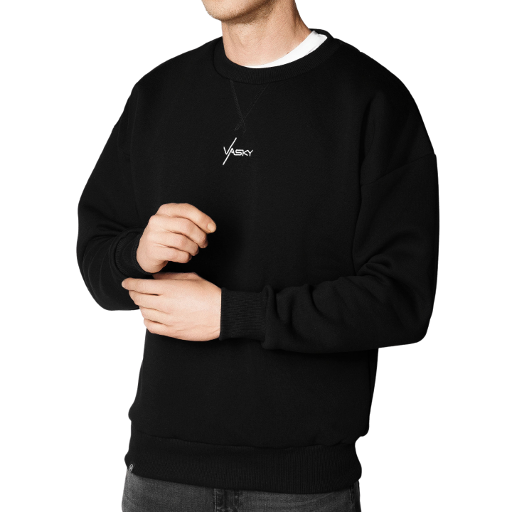 Urban Mikina Oversize BLACK