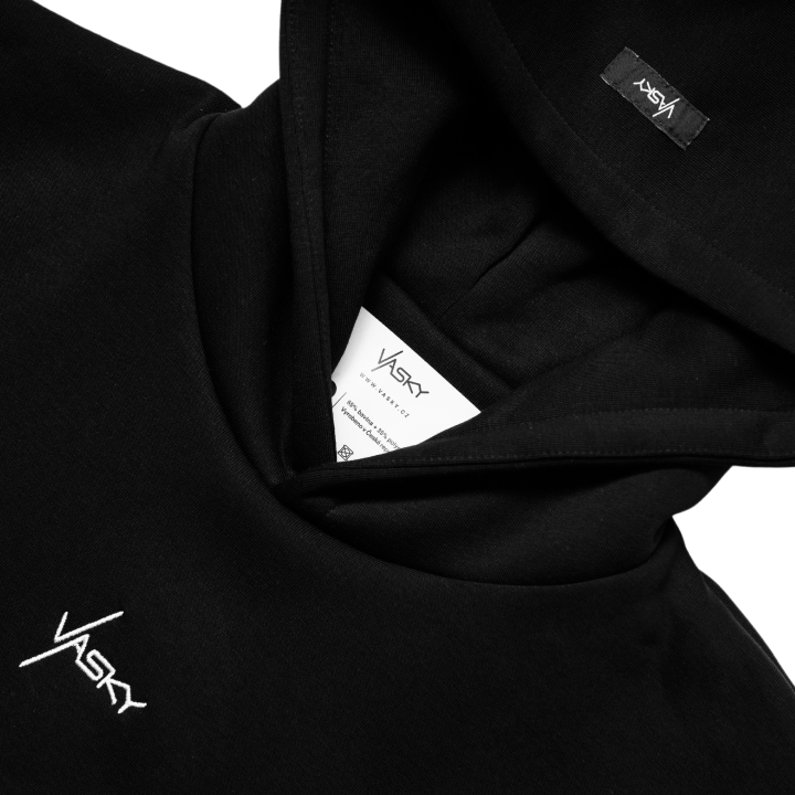 Urban Mikina s Kapucí Oversize BLACK