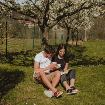 Pantofle Cork Cognac 