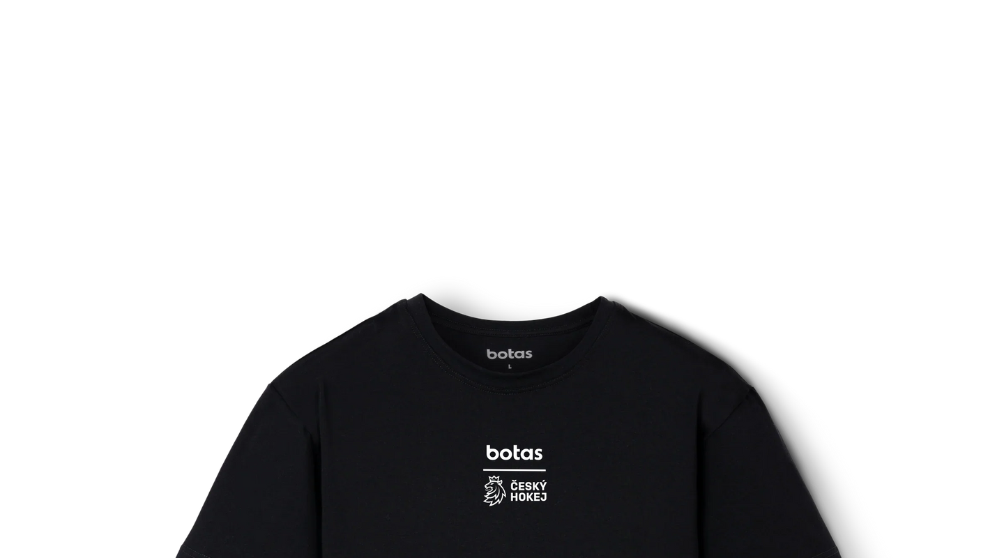 Triko Botas X Český Hokej Black